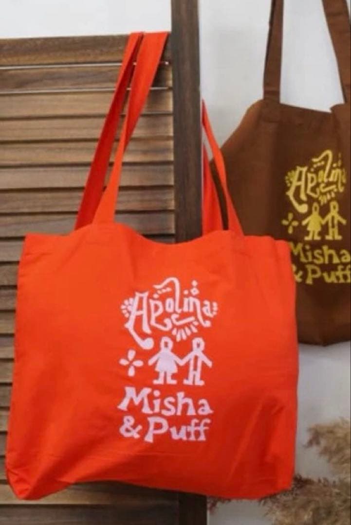 【新品】apolina misha&puff Persimmon トートバッグ