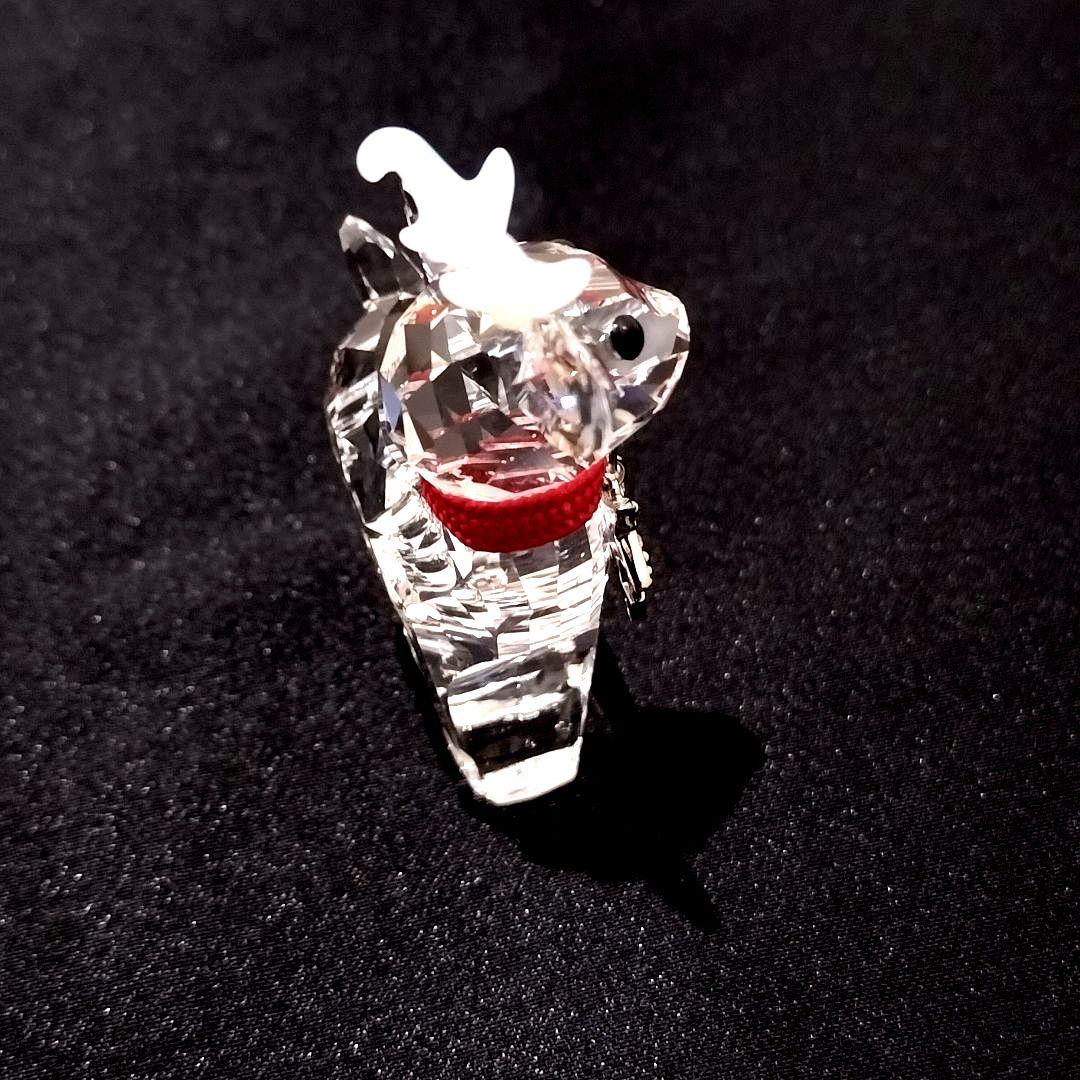 SWAROVSKI クリスタルフィギュア クリスマスベビートナカイ オブジェ