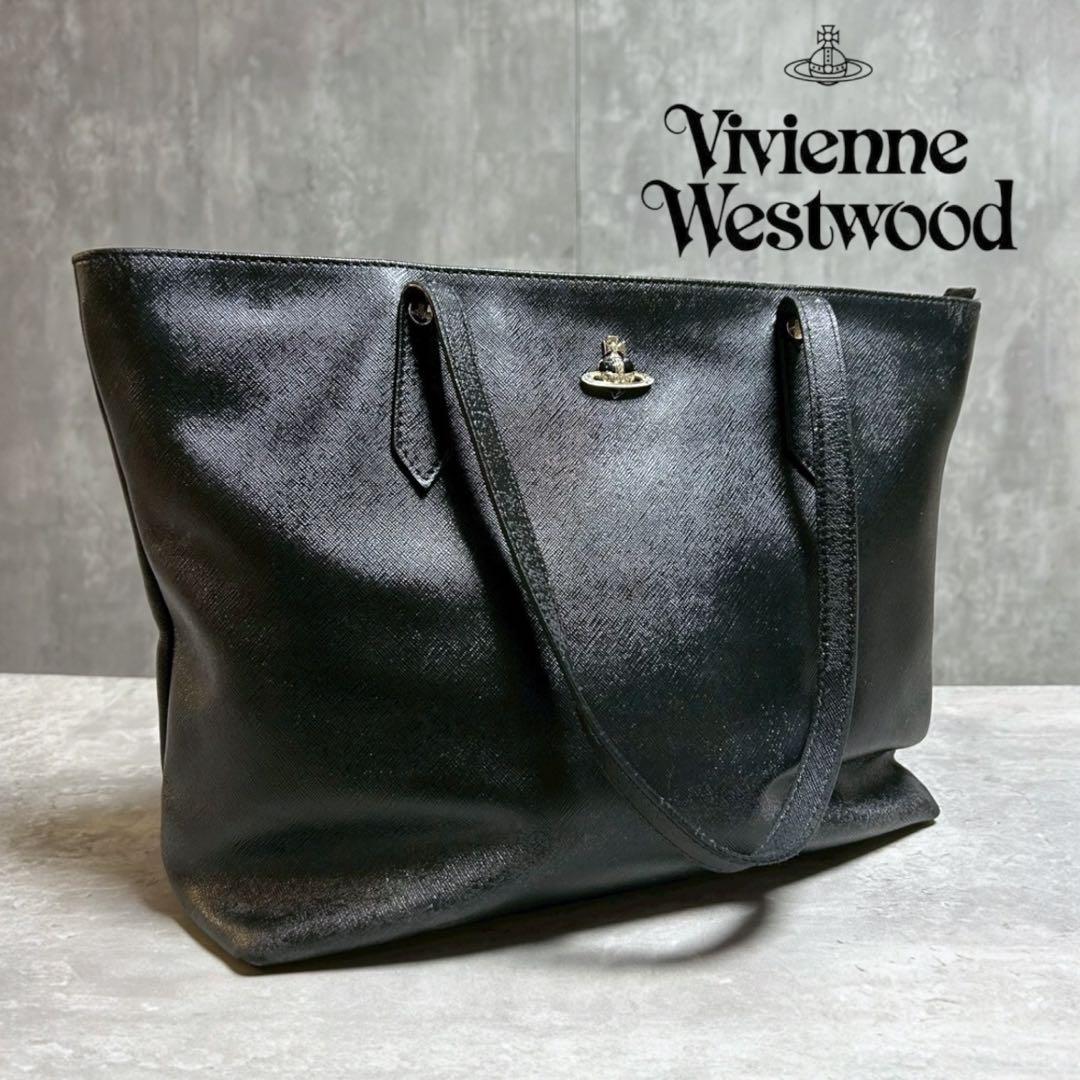 Vivienne Westwood ヴィヴィアン トートバッグ レザー A4可