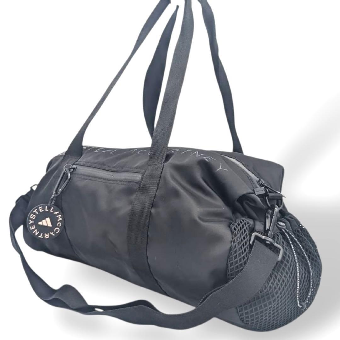 美品✨アディダス ×ステラマッカートニー　2way ボストンバッグ　ブラック