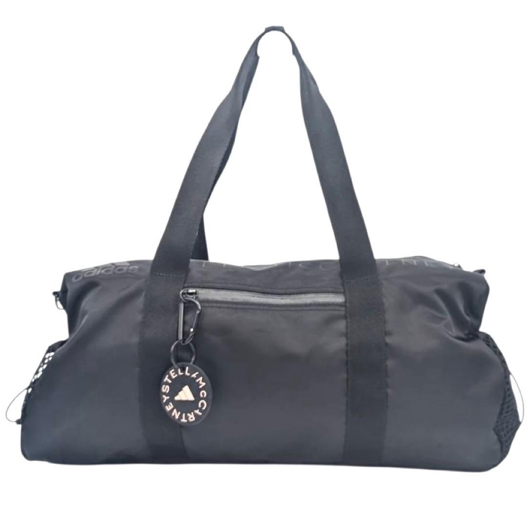 美品✨アディダス ×ステラマッカートニー　2way ボストンバッグ　ブラック