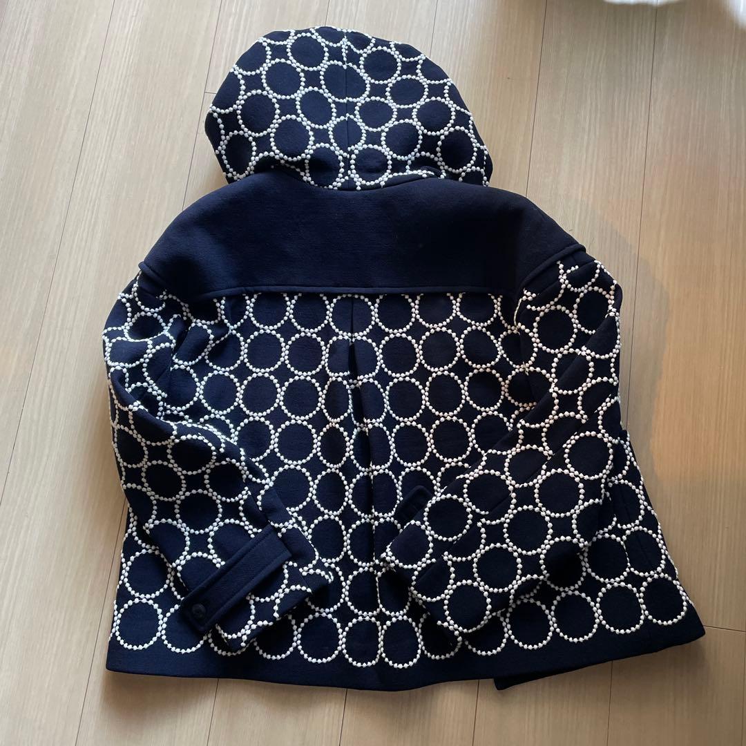 minä perhonen tambourine ダッフルコート ネイビー　40