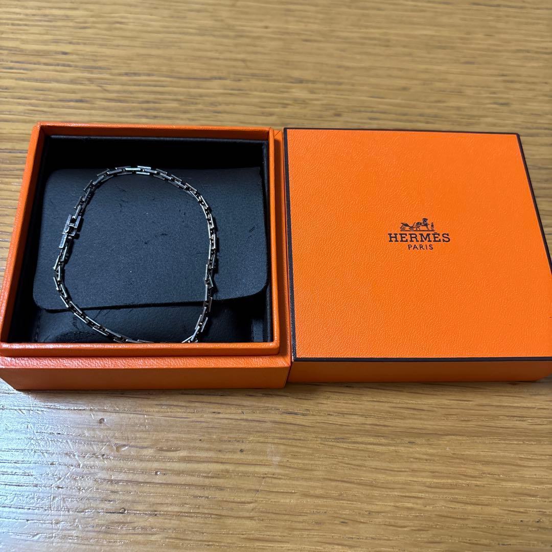 エルメスシルバーヘラクレスブレスレット