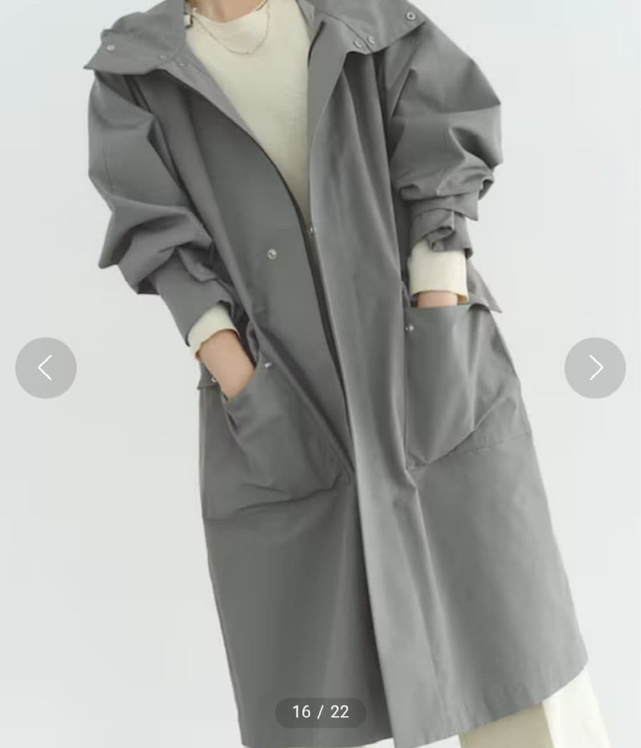 IENA 【VACHEMENT/ヴァシュモン】リサイクルシェルタフタフードコート