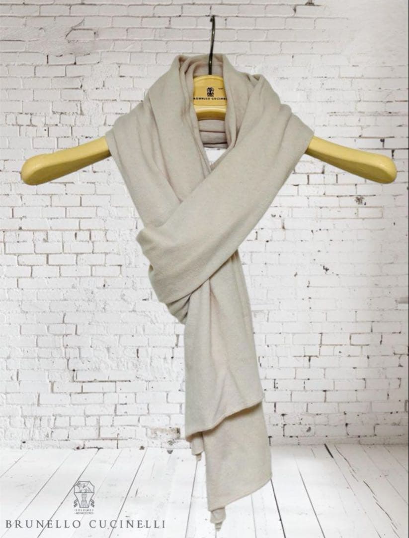 BRUNELLO CUCINELLI 最高級カシミヤ100マフラー
