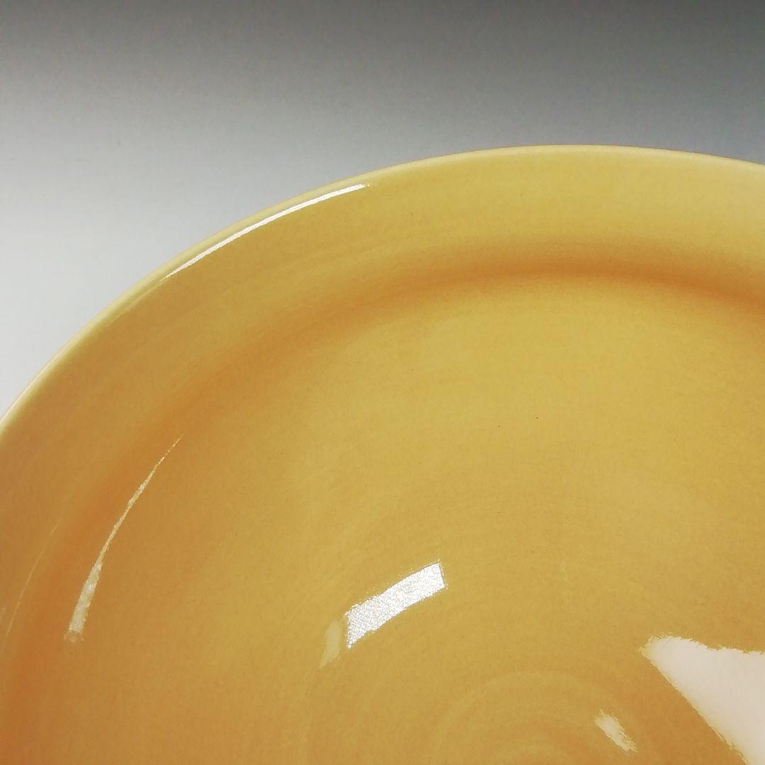 Ｔ７７４　茶碗　『淡黄交趾　鼠の嫁入』『伊藤昇峰 造』　共箱　抹茶碗　茶道具