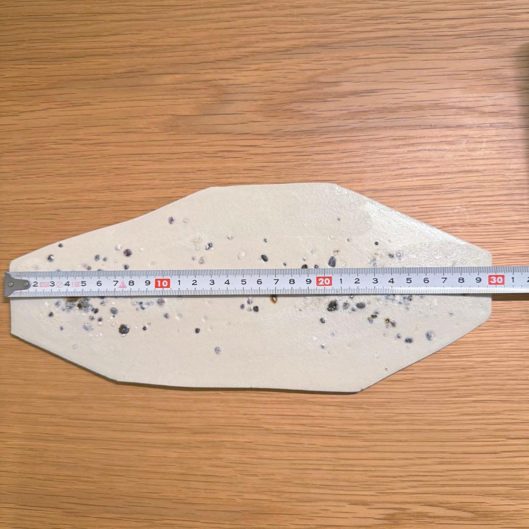 【未使用】池田優子　皿　プレート　約30×13cm