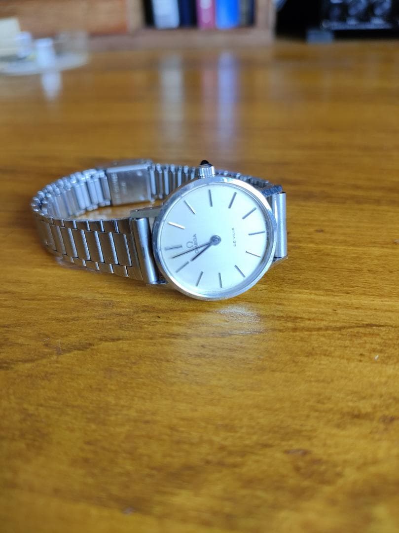 オメガ DE VILLE レディース腕時計（手巻き手動式）美品中古
