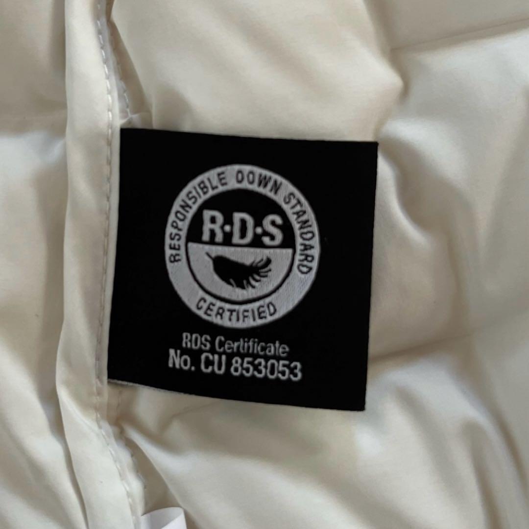 [新品・未使用品]ノースフェイス　ホワイトロングダウンジャケット レディース