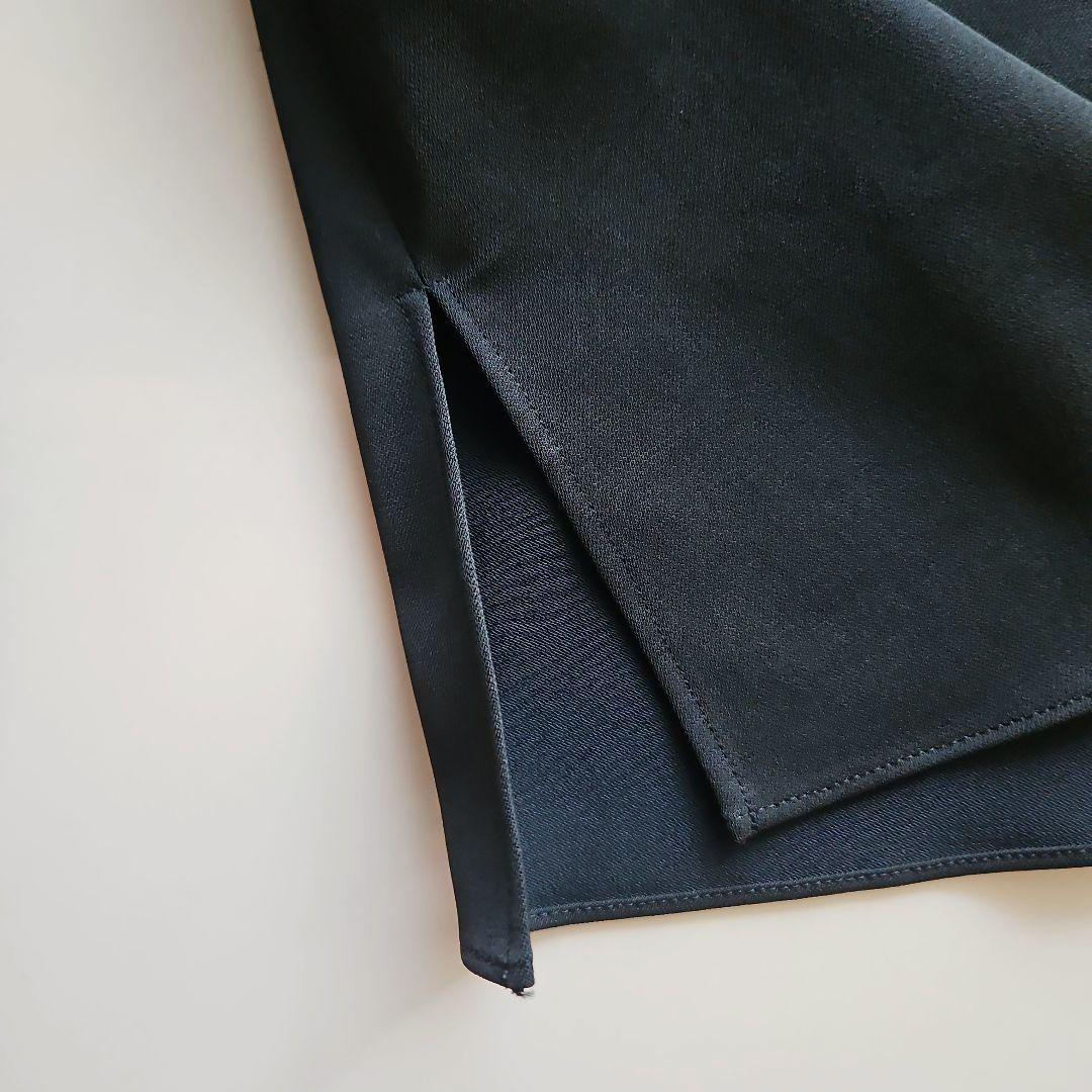 美品⭐ADORE アドーア トリアセクールモーションアシメラッフルブラウス38