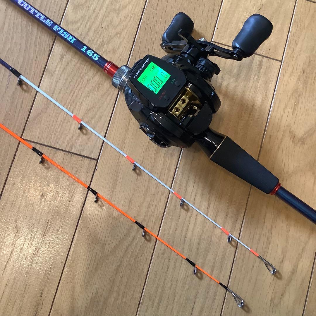 PE0.8号付2WAY 1.65m 2ピースMAX300g&ベイトリール