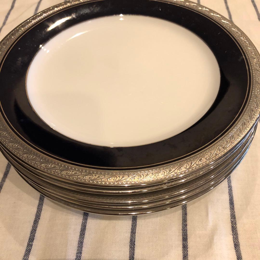 値下げ　ノリタケ　Noritake　クレストウッド コバルトプラチナ　21cm
