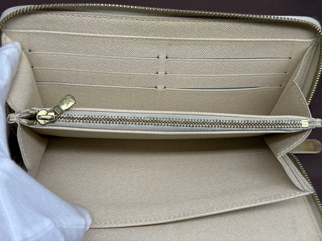 良品！LOUIS VUITTONルイヴィトン　アズール　ジッピーオーガナイザー