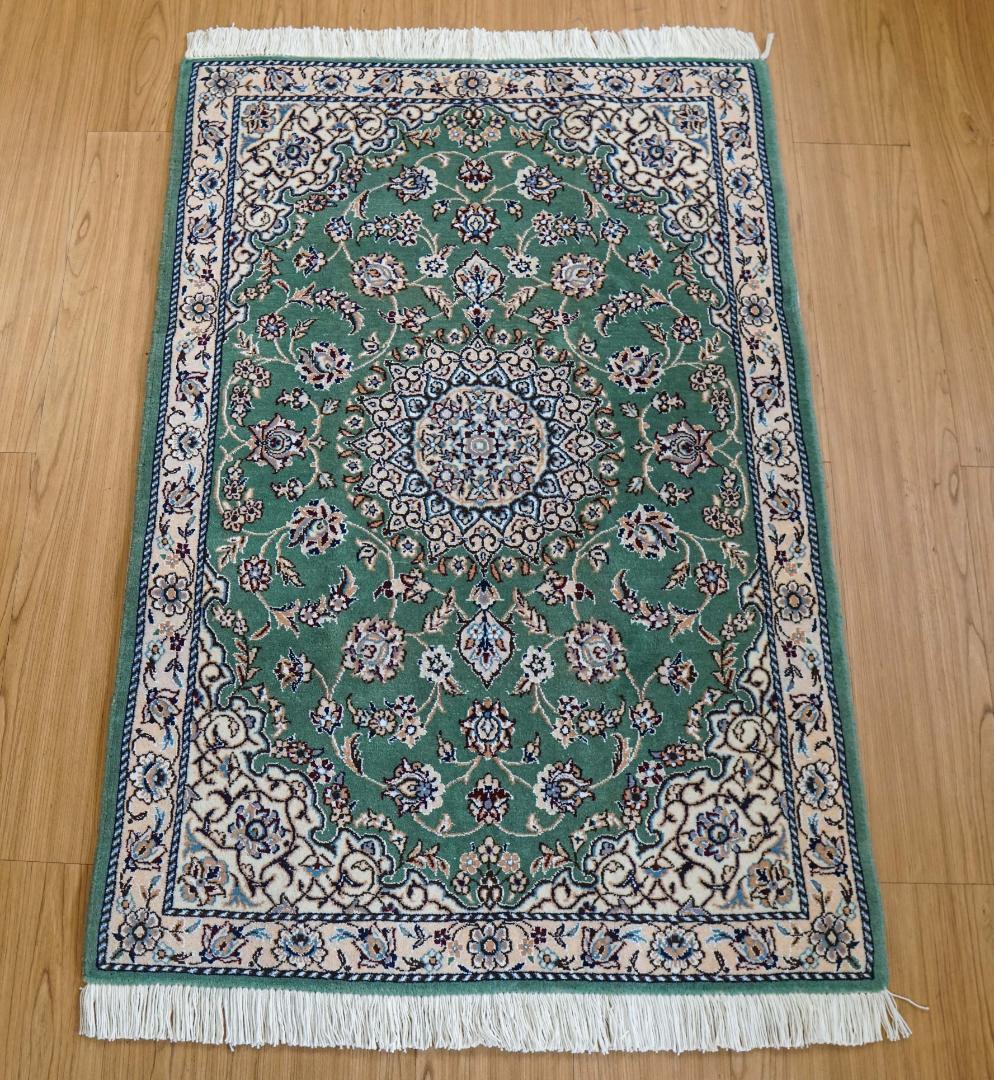 116×78cm ペルシャ絨毯 ナイン産