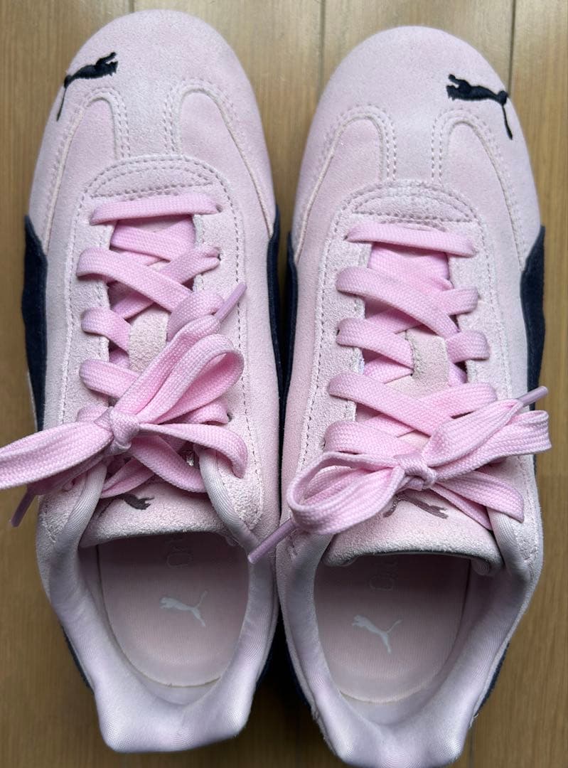 PUMA プーマ スピードキャットOG スウェード ピンク 24㎝
