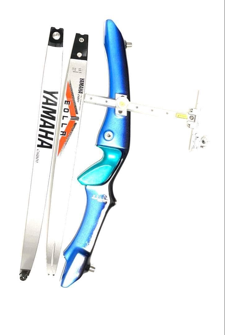 アーチェリー　ヤマハイオラ　EOLLA ブルーグラデーション美品66インチセット