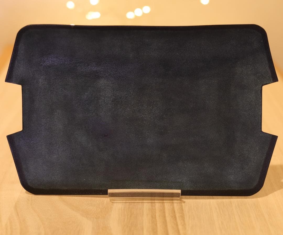 【やまー】新品　ペンケース　黒革　YKKエクセラ