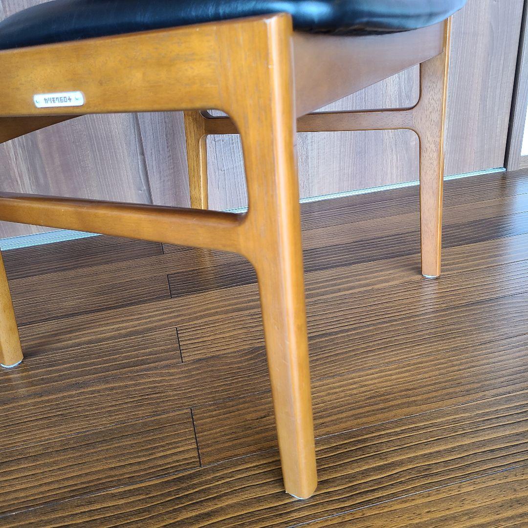 カリモク60+ karimoku★アームレスダイニングチェア★ミッドセンチュリー
