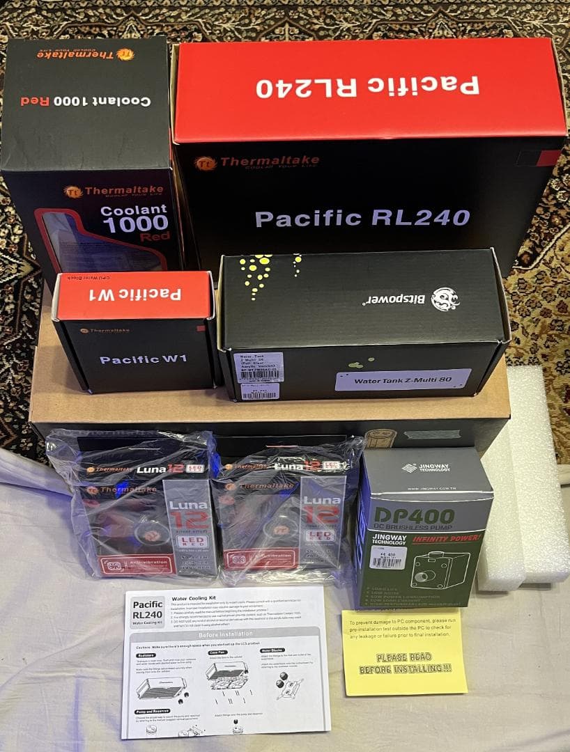 Thermaltake Pacific RL240 水冷キット 未使用