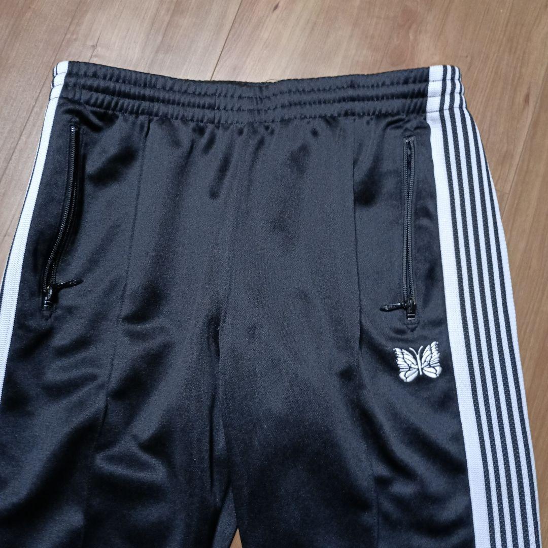 ニードルス　ジーンズファクトリー別注　ブラック ナロートラックパンツ