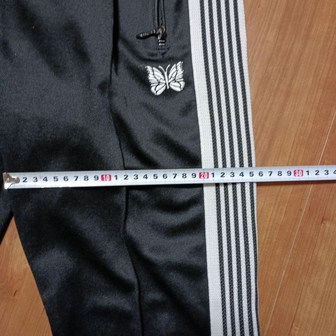 ニードルス　ジーンズファクトリー別注　ブラック ナロートラックパンツ