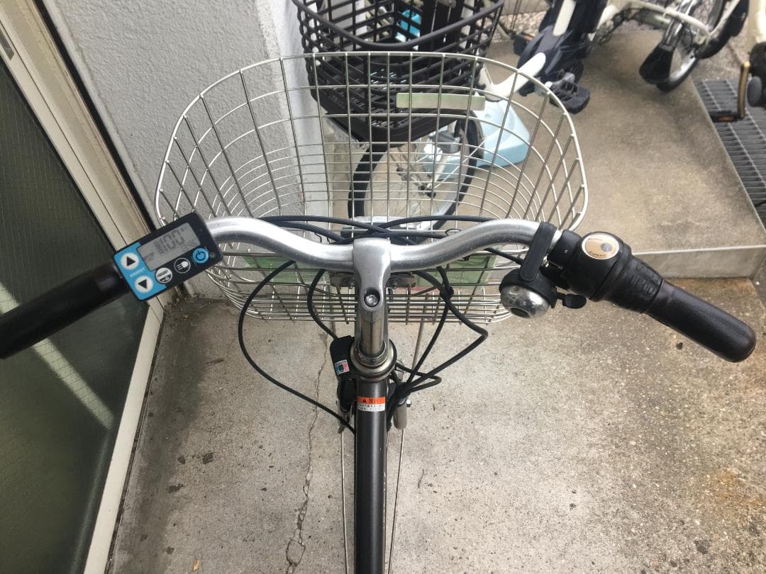 地域限定送料無料　パス　シティ　15,4AH　内装5段変速　グレー　電動自転車