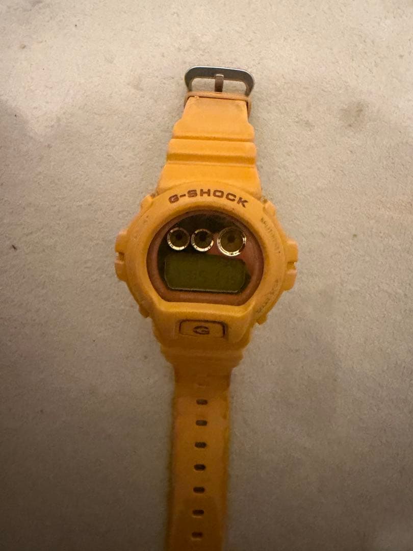 G-SHOCK デジタル時計 イエロー