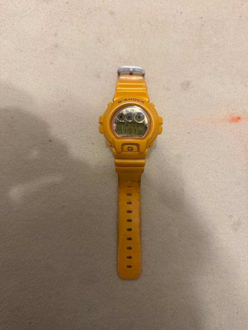 G-SHOCK デジタル時計 イエロー