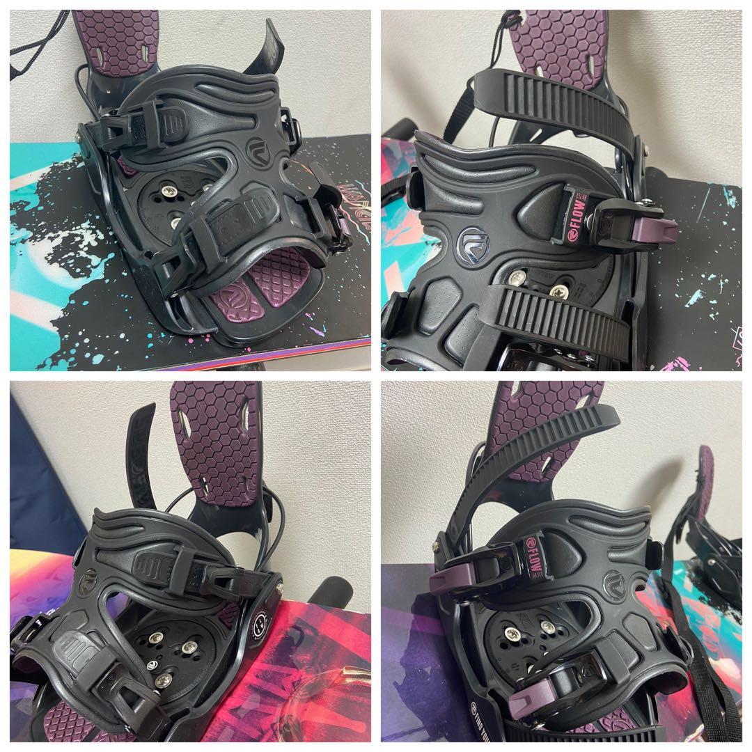 SALOMON/WONDER/スノーボード139ビンディング/ケース/3点セット