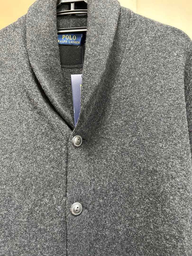 購入者様決定商品　Polo Ralph Lauren ダークグレー カーディガン