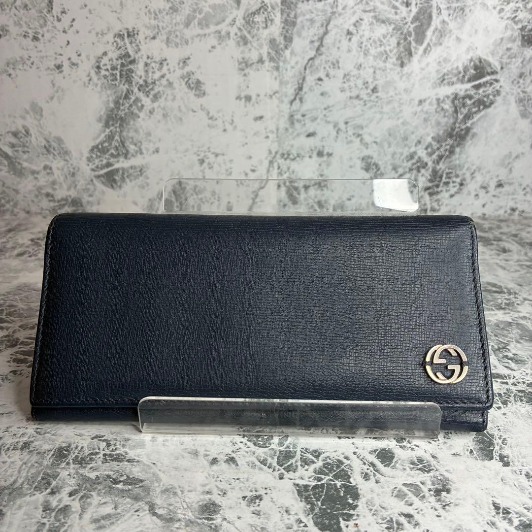 ✨GUCCI✨　グッチ　長財布　レザー