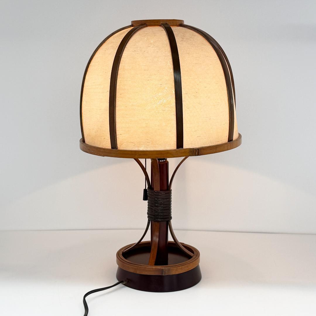 ヴィンテージ 民芸 和風 和紙 スタンドライト 和室 レトロ照明