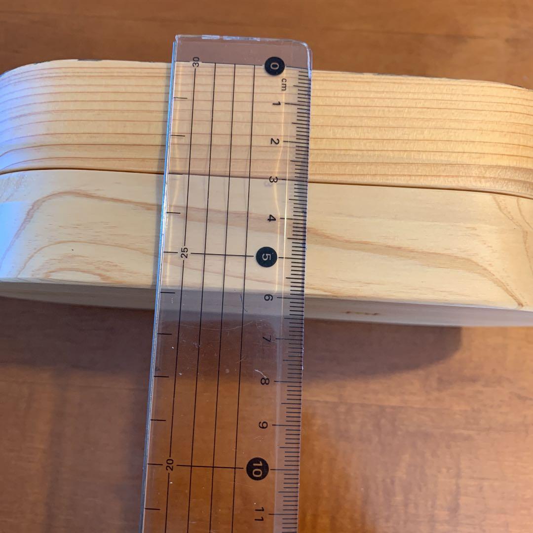 無垢　弁当箱　染め物屋