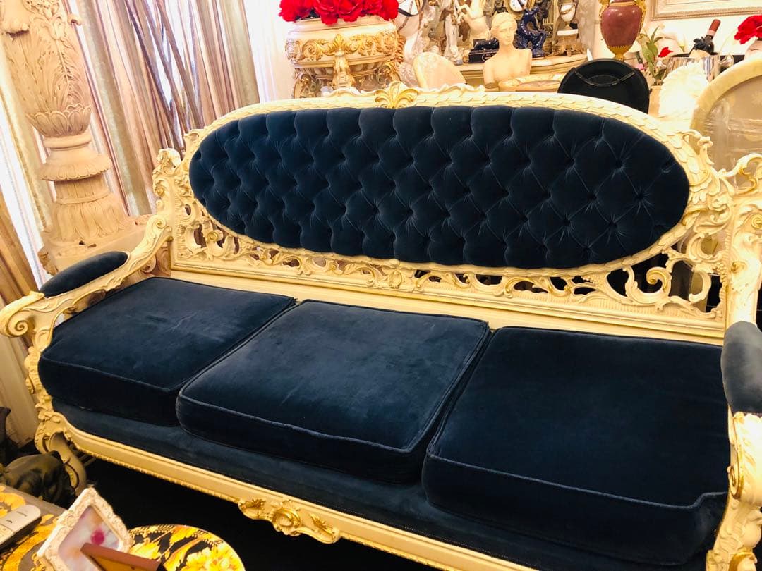 ☆SLICK シリック　イタリア家具　サファイアブルー★ 正規品