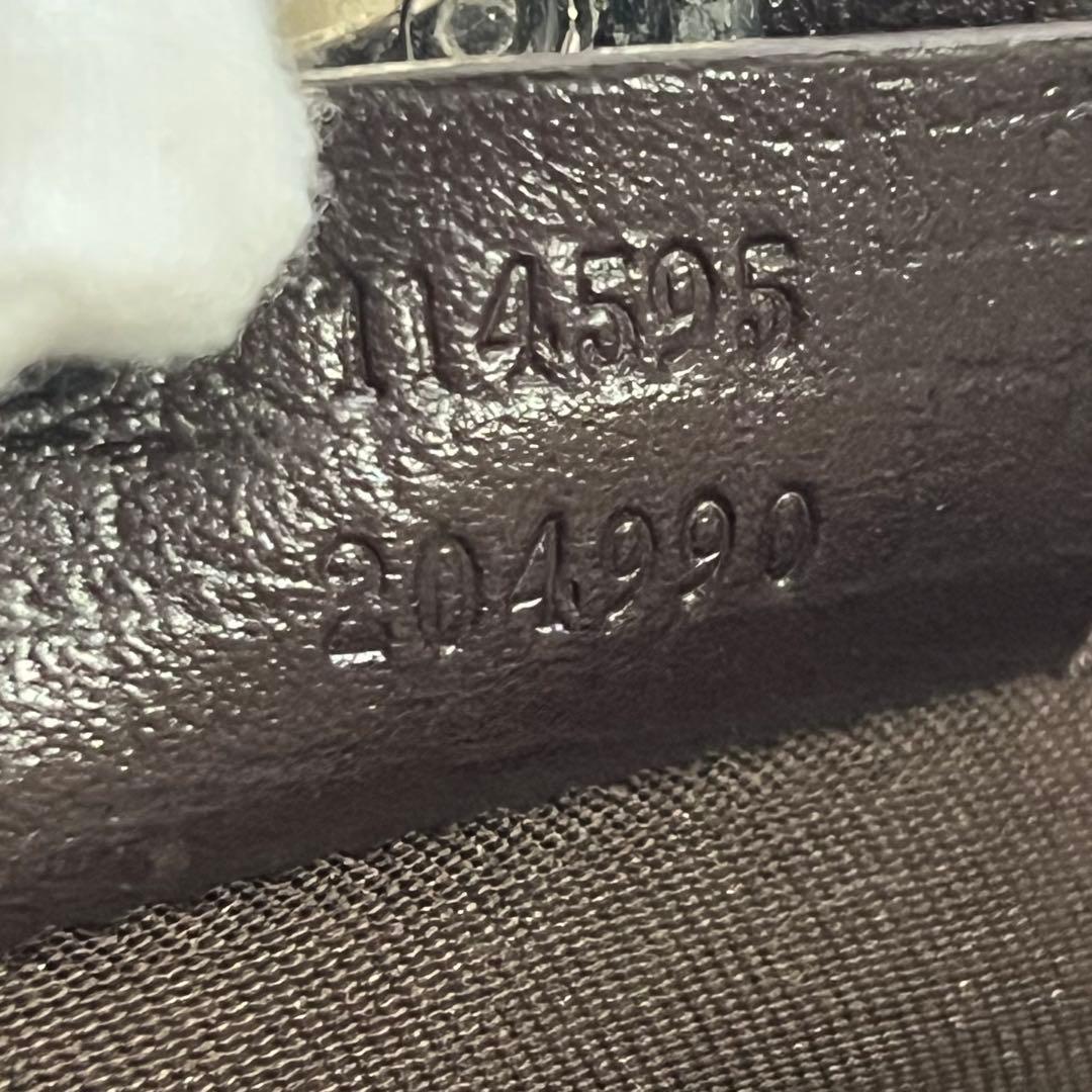 【極美品】GUCCI グッチ トートバッグ 肩かけ GGスプリーム　PVCレザー