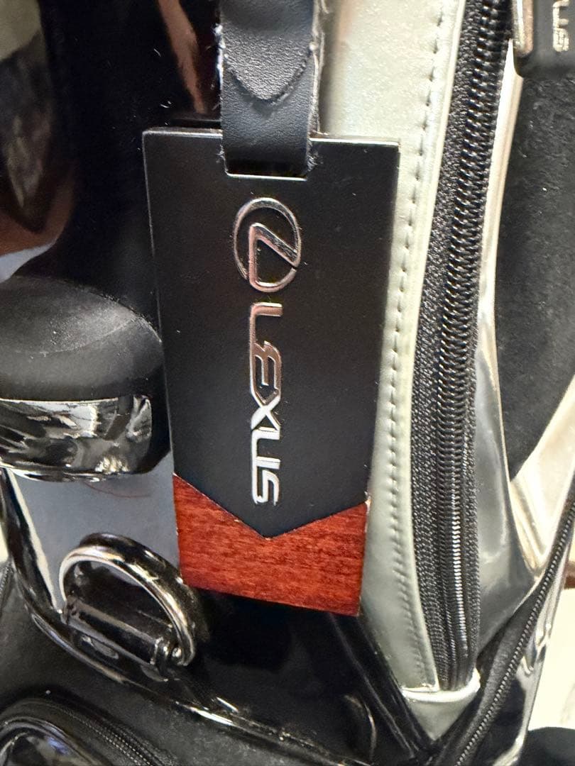 非売品レクサスLEXUSカート付きキャディーバッグ超美品おまけヘッドカバー