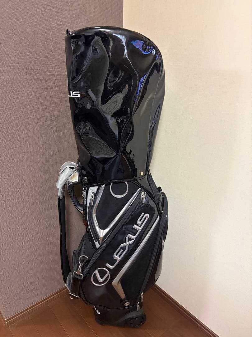 非売品レクサスLEXUSカート付きキャディーバッグ超美品おまけヘッドカバー