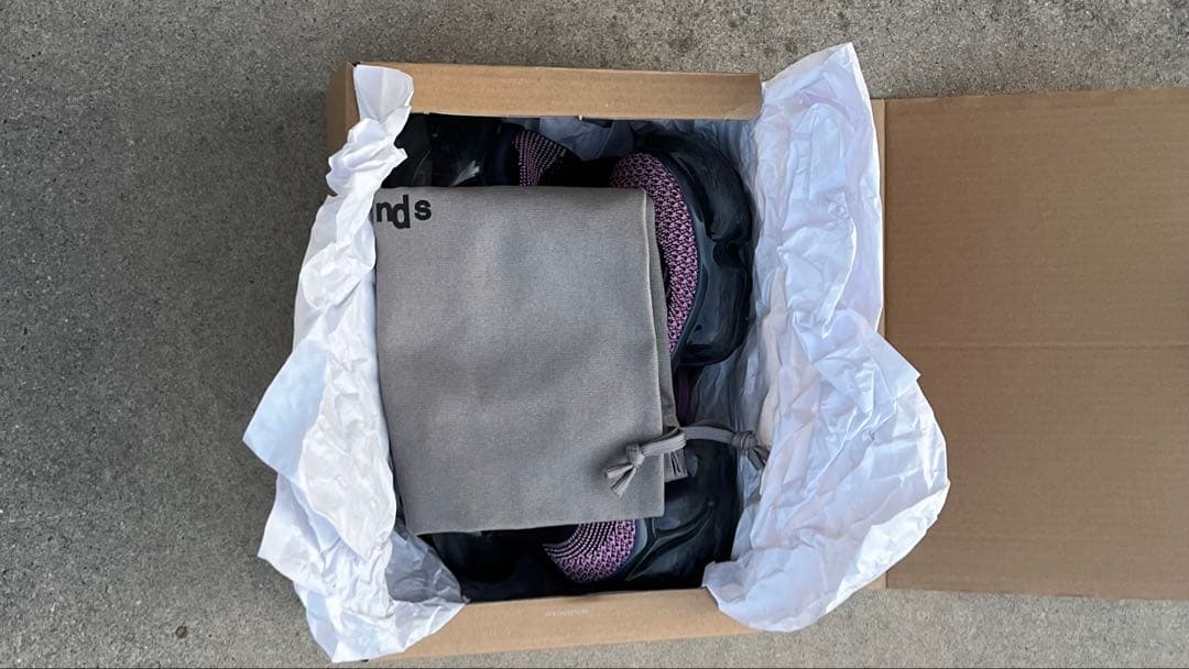 靴 grounds Moopie Black pinkDark Gray27.5