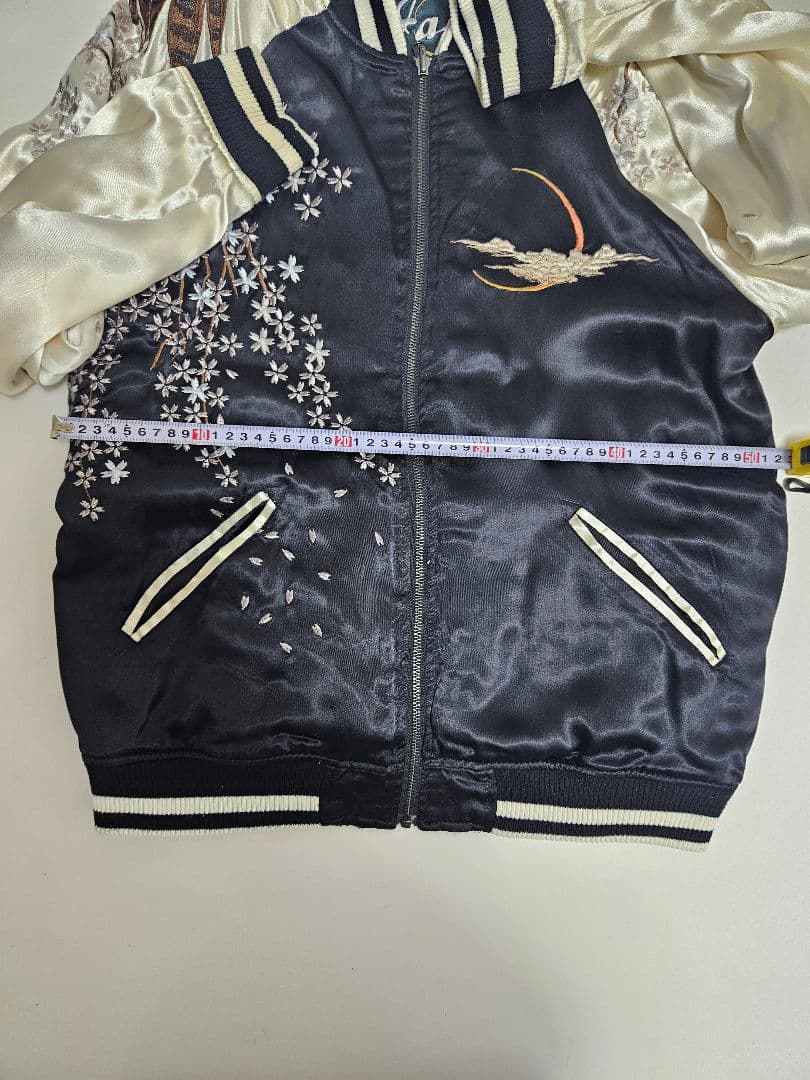 【✨鬼レア✨】絡繰魂　梟　リバーシブル　スカジャン　スーベニアジャケット　L