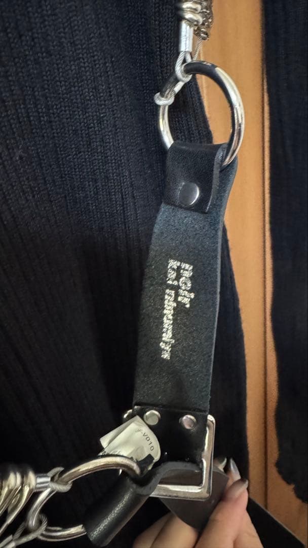 noir kei ninomiya パール安全ピンハーネス