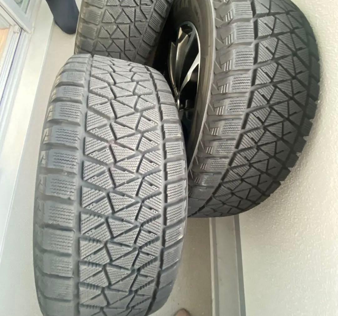 プラド純正ホイール19インチ　ブリヂストンDM-V2 265/55R19