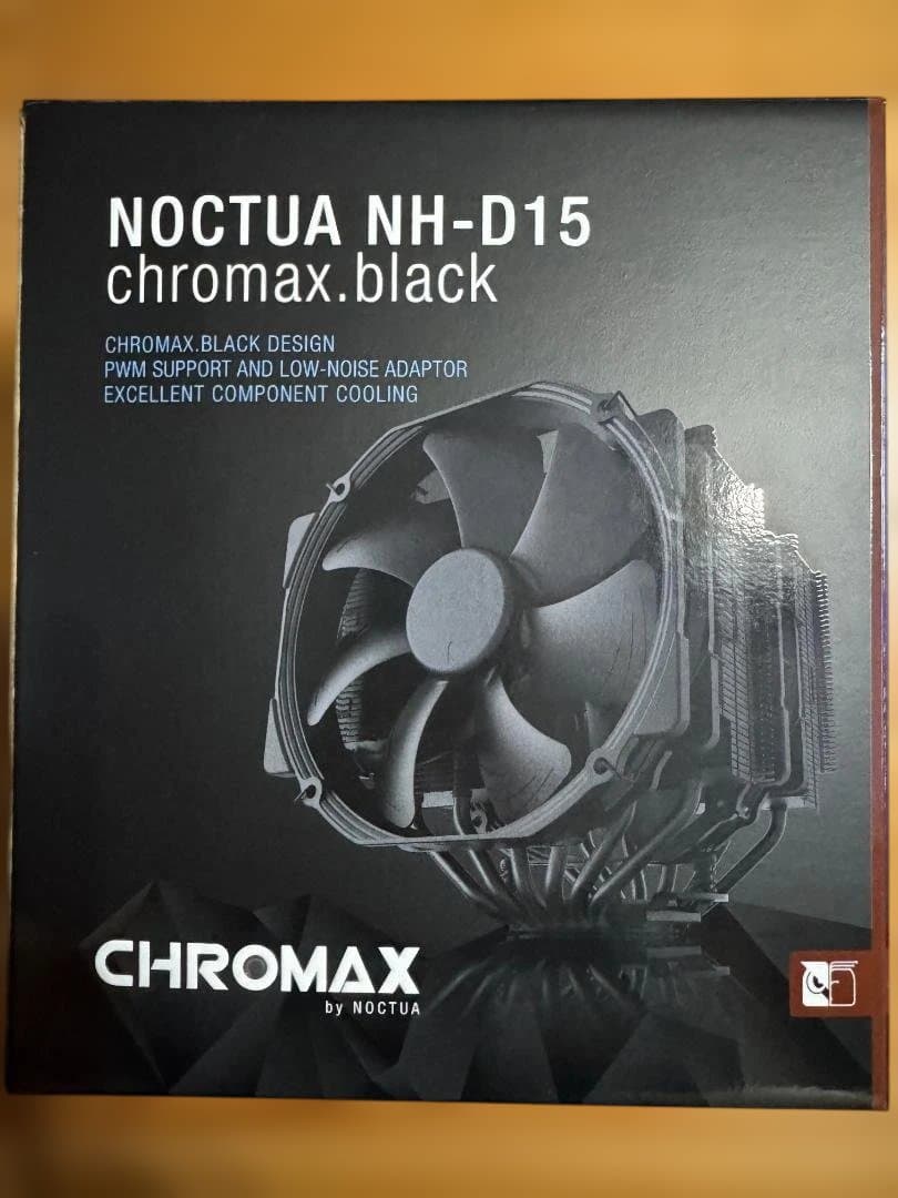 【美品】NOCTUA NH-D15 chromax.black CPUクーラー