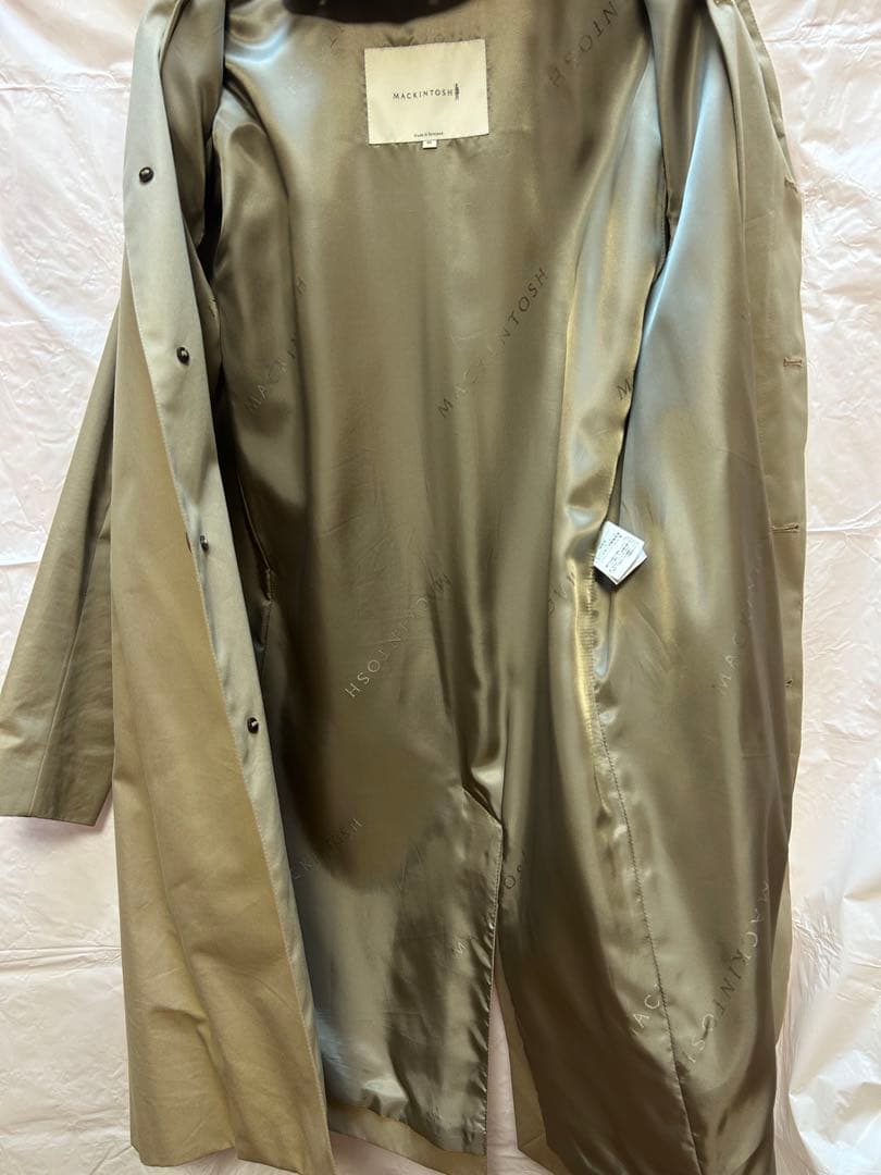 MACKINTOSH ステンカラーコート サイズ40 ベージュ　ダンケルド