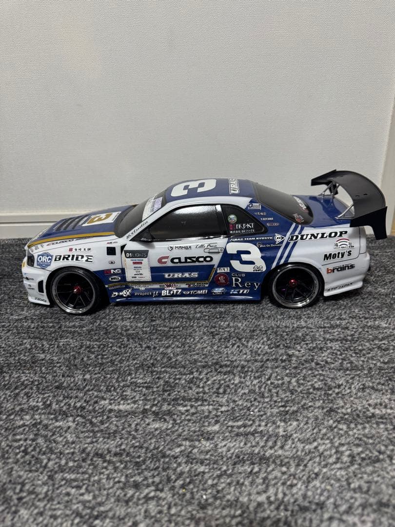 野村圭市ライツ仕様スカイラインR34GTR 1/10