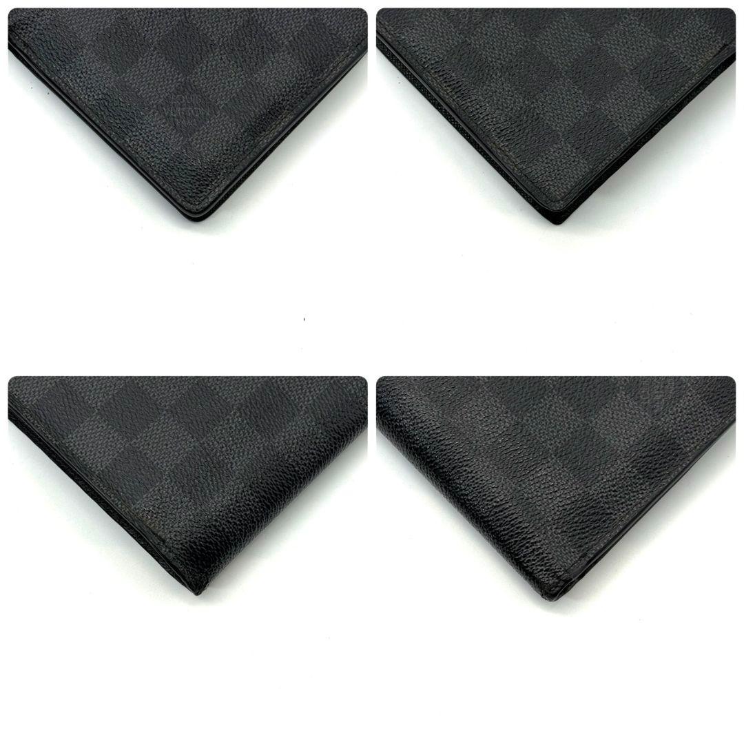 良品 ルイヴィトン ダミエ グラフィット ポルトフォイユ マルコ 財布 二つ折り