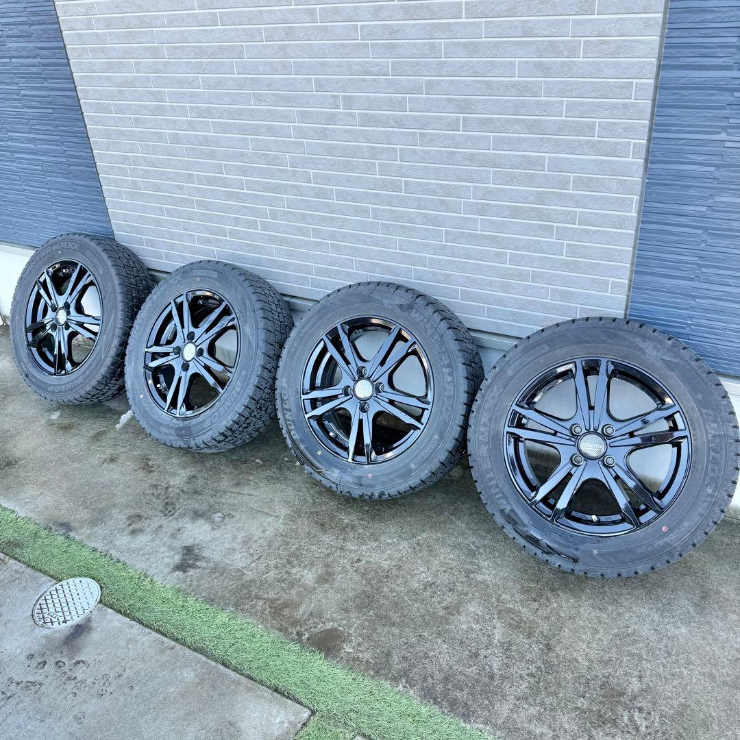 【送料込】ダンロップ WM02 185/65R15 スタッドレス4本セット