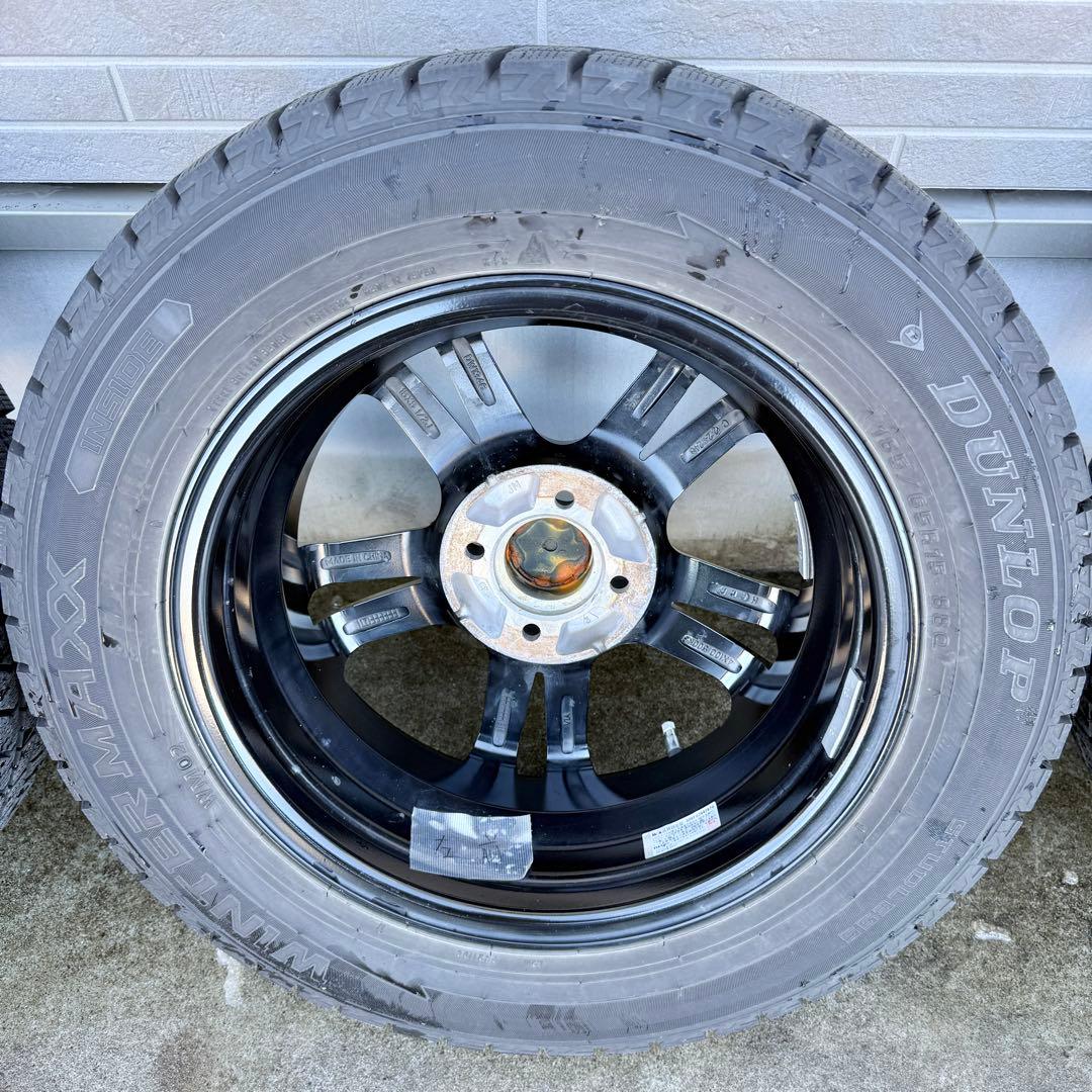 【送料込】ダンロップ WM02 185/65R15 スタッドレス4本セット