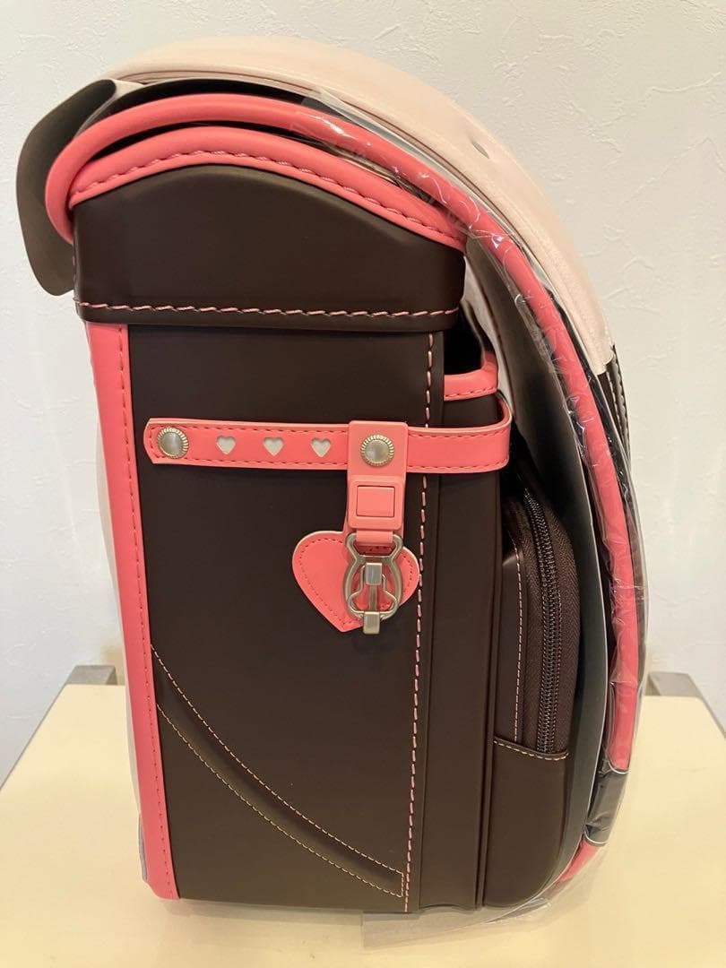 ランドセル フィットちゃん クラリーノ 日本製 ポルドー ブラウン ピンク