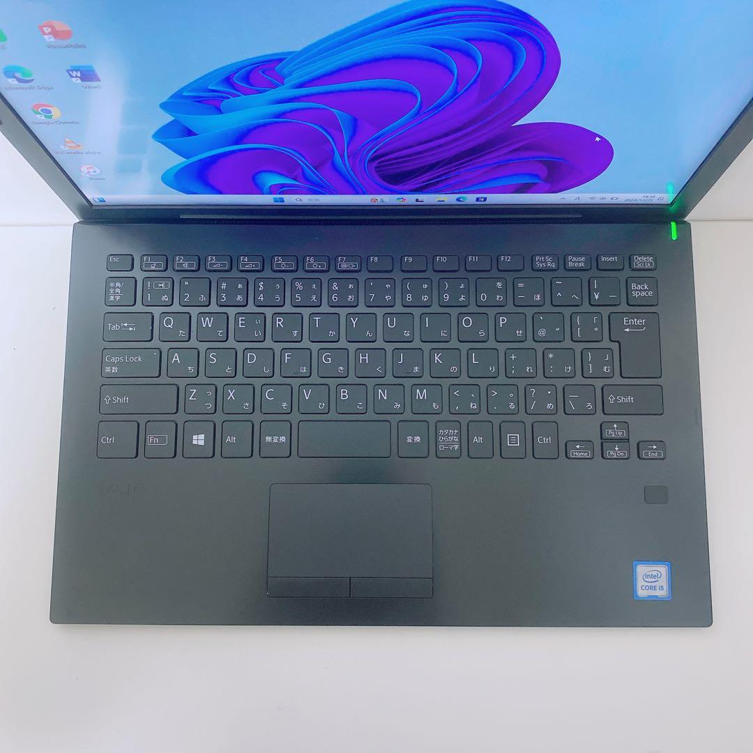 【美品】VAIO 爆速SSD256GB 8GB パソコン バイオPC