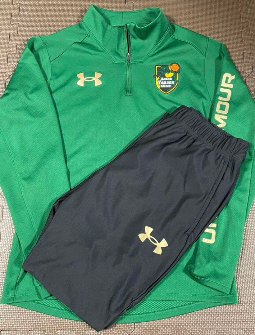 青森山田サッカーウェア ハーフジップ上下 XL